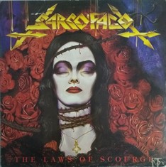 LP Sarcófago – The Laws Of Scourge (1991) (Vinil usado)